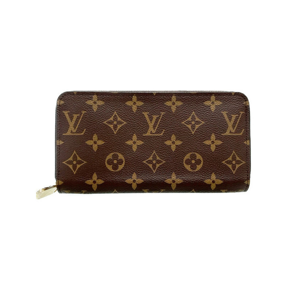 Louis Vuitton Monogram Zippy Wallet Round Zipper Long